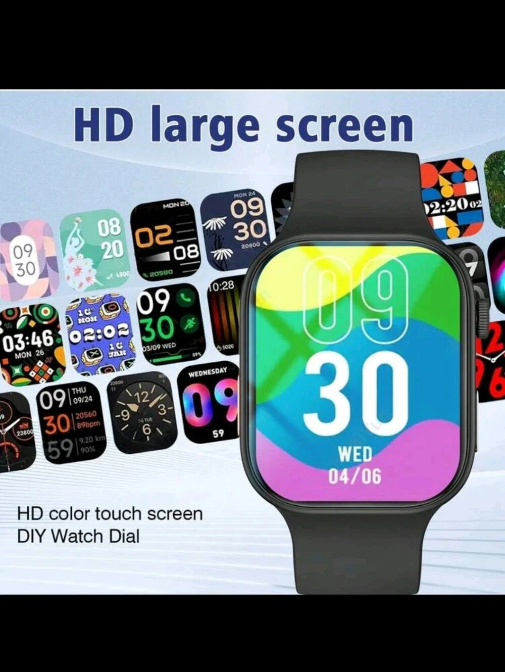 Smart Fitness Watch - Black